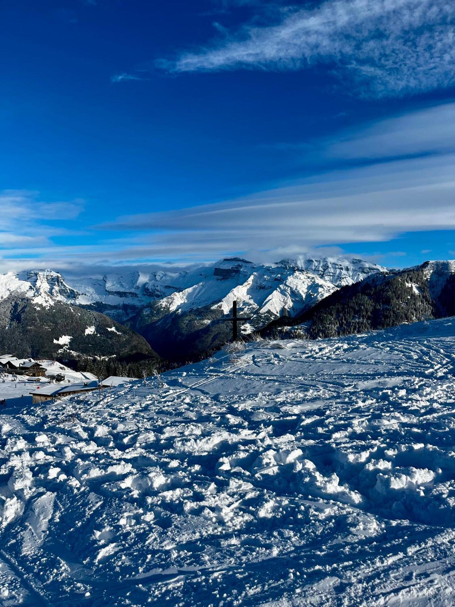 Plein Soleil Modern 3 Bedroom Apartment With Stunning Mountain Views Samoens Ngoại thất bức ảnh